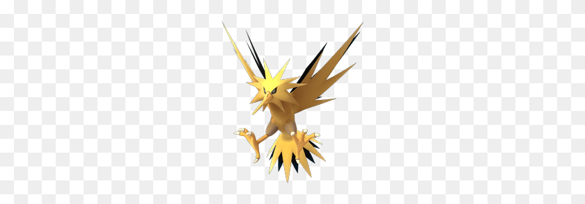 204x234 Pokemon Let's Go Zapdos Moves, Evolutions, Locations And Weaknesses - Zapdos PNG