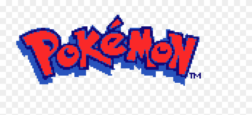 1610x670 Pokemon Logo Red Pixel Art Maker - Pokemon Logo PNG