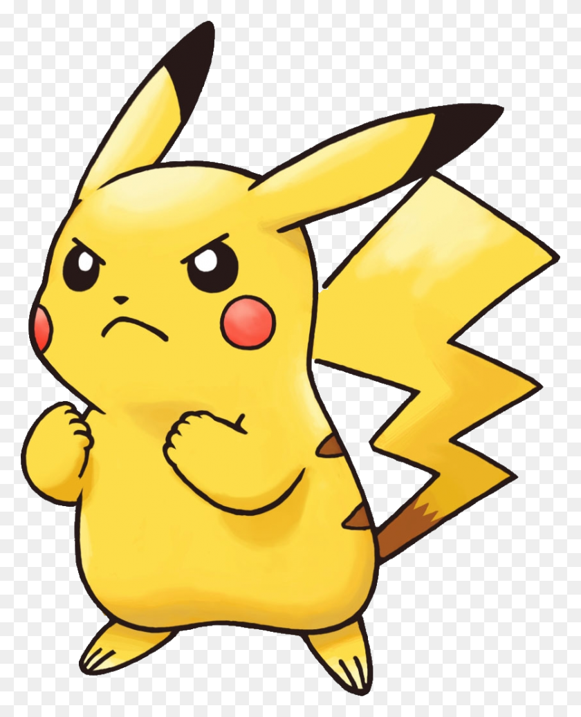 836x1048 Pokemon Png Image - Pikachu Clipart