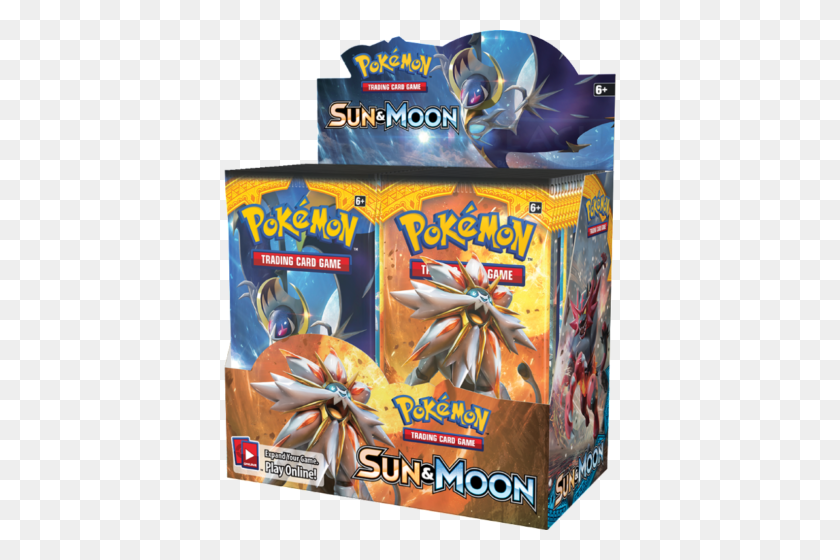 500x500 Pokemon Tcg Sun Moon Booster Box Decked Out Gaming - Pokemon Card PNG