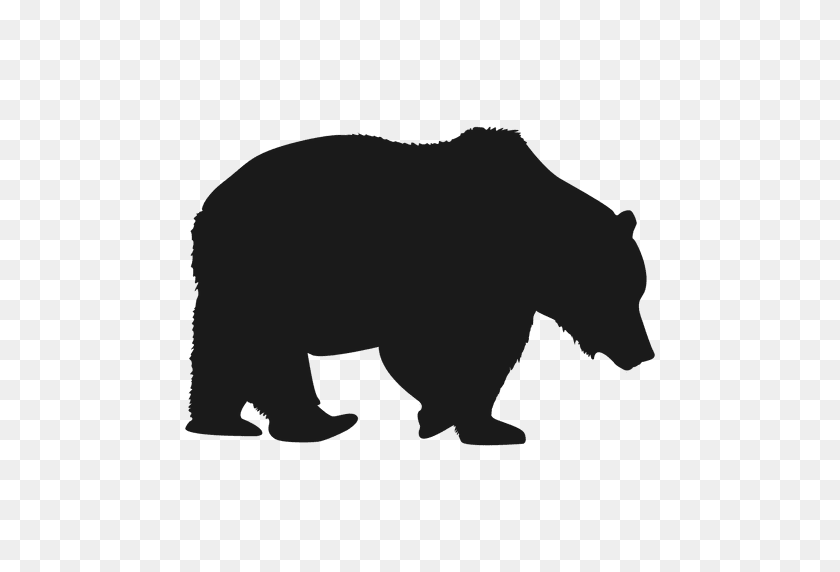512x512 Белый Медведь - Черный Медведь Png