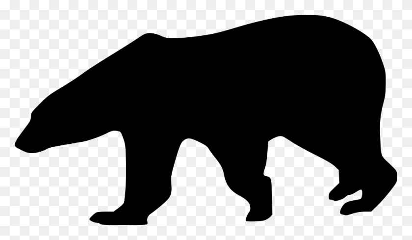 980x540 Png Белый Медведь - Черный Медведь Png