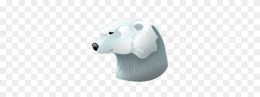 256x256 Белый Медведь Png Иконки Скачать - Белый Медведь Png