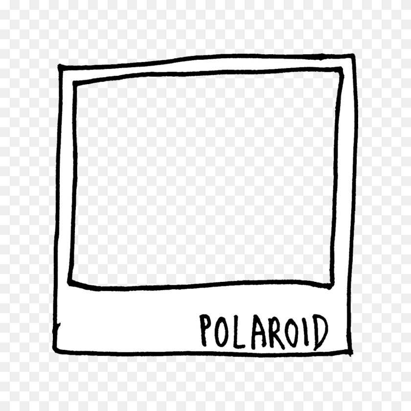 1280x1280 Рамка Polaroid, Которую Я Опубликовал, Опубликовал В Блоге Кое-Что - Фоторамка Polaroid Png