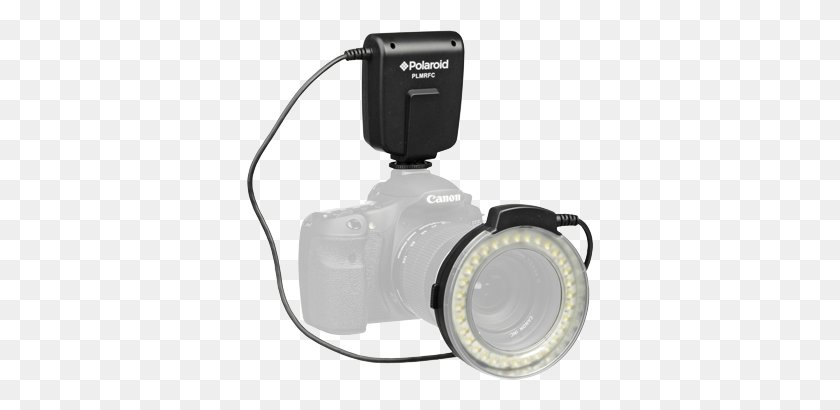 350x350 Polaroid Macro Led Ring Flash For Canon - Polaroid Camera PNG