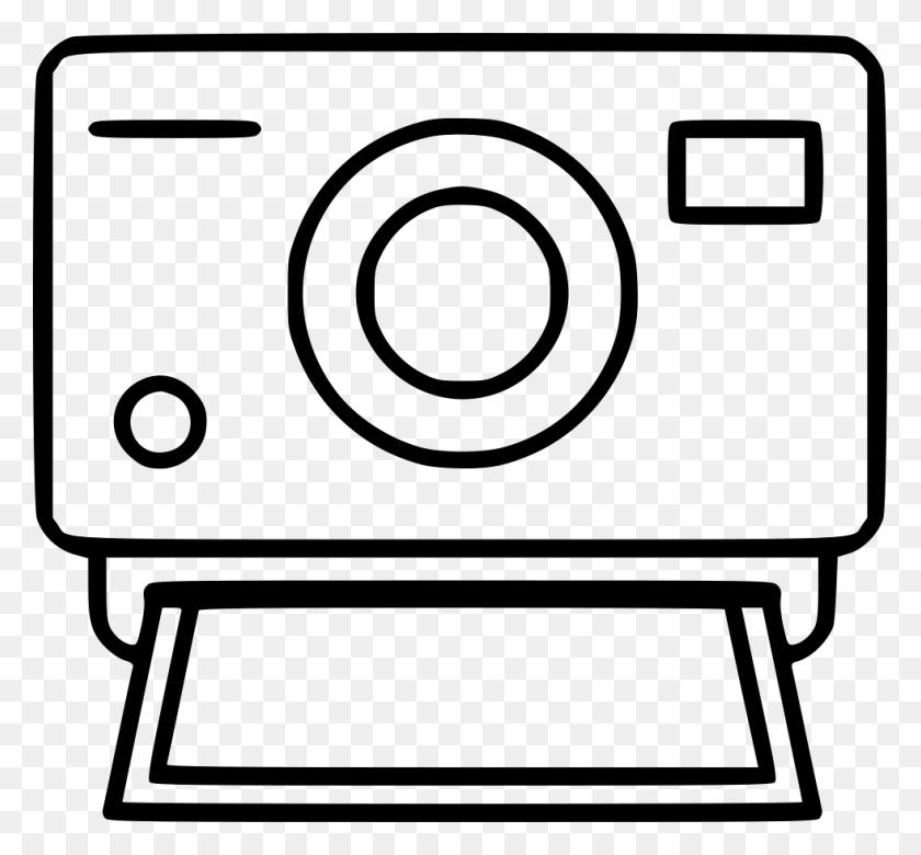 981x906 Icono De Polaroid Png Descargar Gratis - Polaroid Png