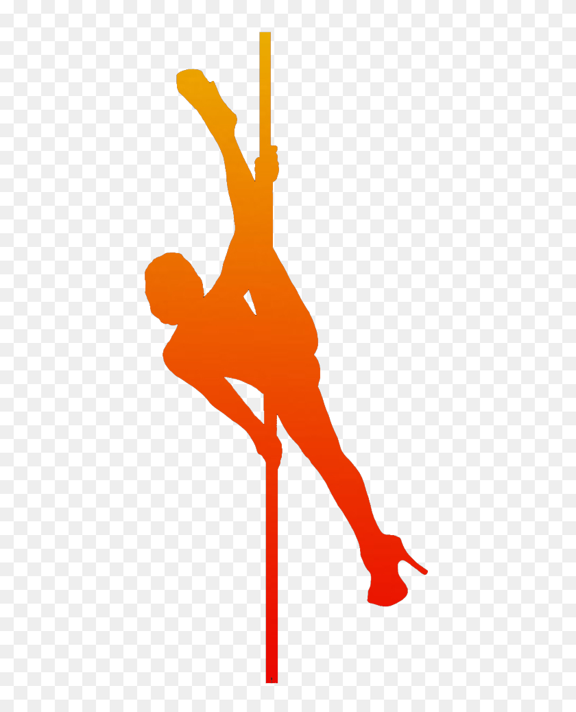 431x978 Pole Dance Competitions - Pole Dance Clip Art