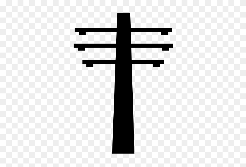 512x512 Pole, Electric Pole, Electricity Icon With Png And Vector Format - Pole PNG