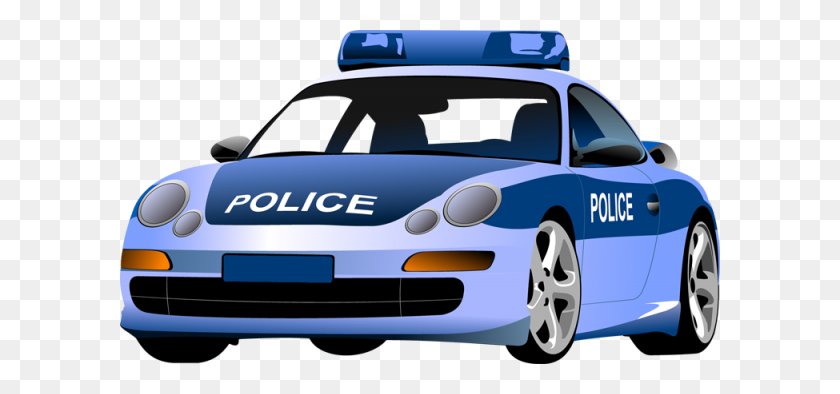 600x334 Полицейская Машина Клипарт Красивые Картинки - Полицейский Автомобиль Клипарт