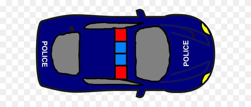 600x300 Police Car Png Top View Transparent Police Car Top View Images - Police Car PNG