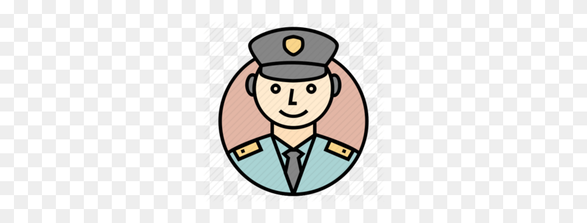 260x260 Police Clipart - Police Officer Clipart