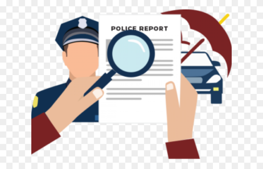 640x480 Clipart De Policía - Gráfico De Informe