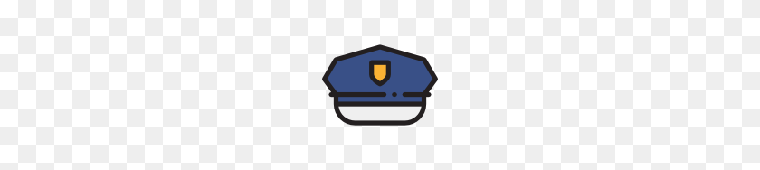 128x128 Iconos De Sombrero De Policía - Sombrero De Policía Png