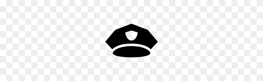 200x200 Sombrero De Policía De Iconos De Proyecto Sustantivo - Sombrero De Policía Png