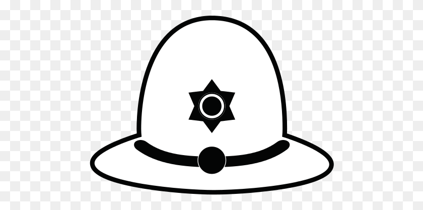 486x357 Sombrero De Oficial De Policía De Londres - Sombrero De Policía Clipart