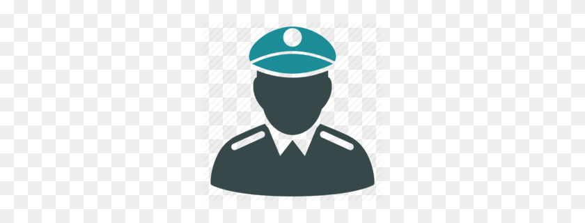 260x260 Police Officer Search Warrant Clipart - Sailor Hat Clipart