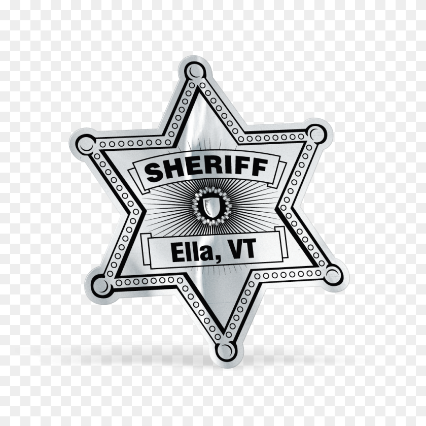 1000x1000 Полицейские Рекламные Товары Рекламные Товары Шерифа Акции По Уходу - Значок Шерифа Png