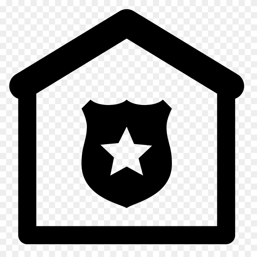 1600x1600 Police Station Icon - Police Icon PNG