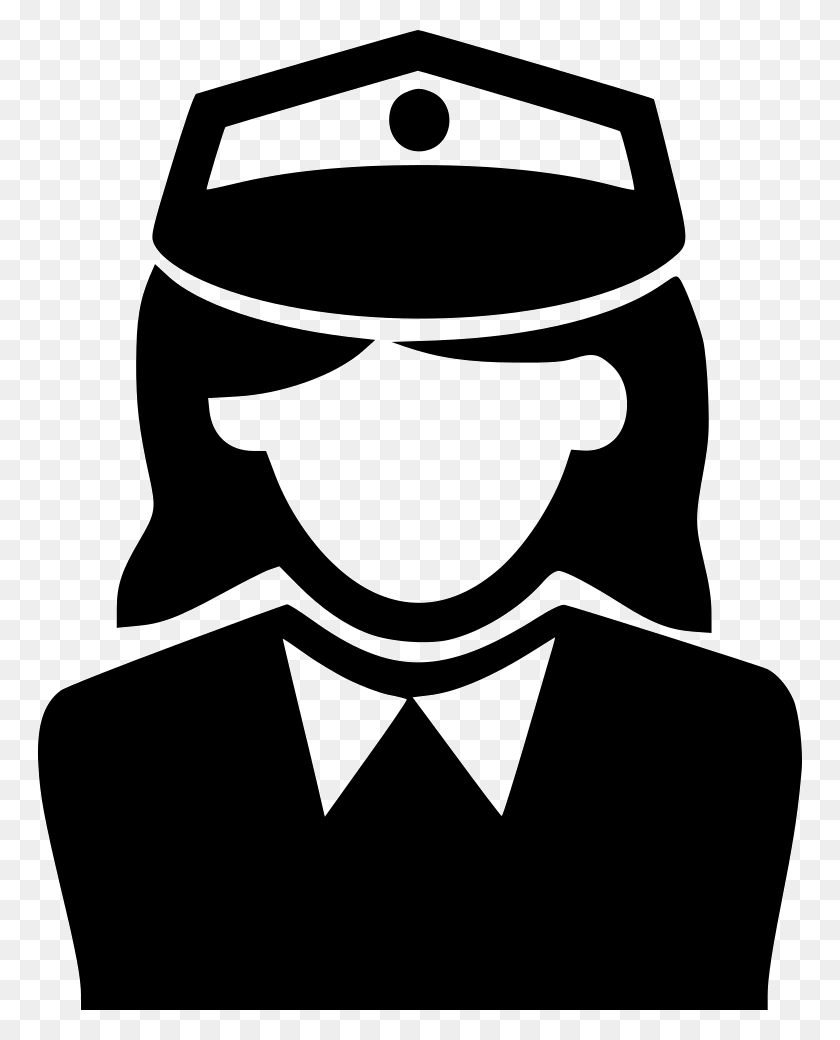 766x980 Police Woman Png Icon Free Download - Police Icon PNG