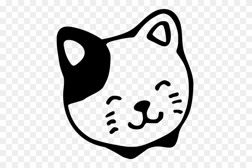 461x500 Polite Kitty - Grumpy Cat Clipart