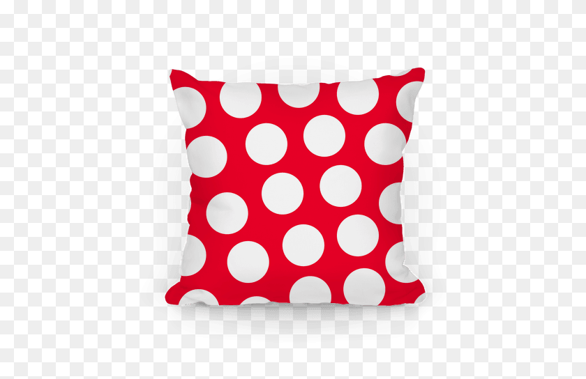 484x484 Polka Dot Pillows Lookhuman - Polka Dots PNG