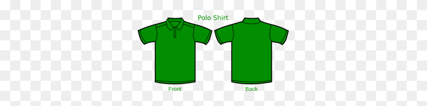 297x150 Polo T - Collared Shirt Clipart