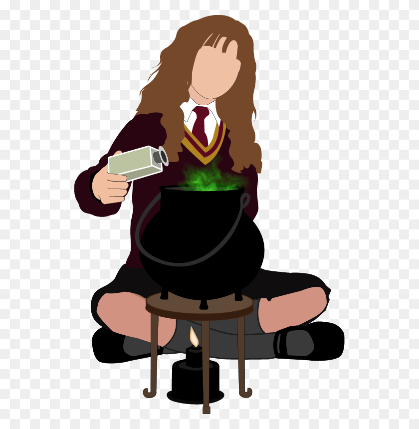 542x800 Polyjuice Potion - Witches Brew Clipart