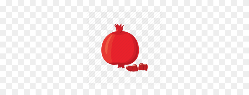 260x260 Pomegranate Clipart - Cranberry Clipart