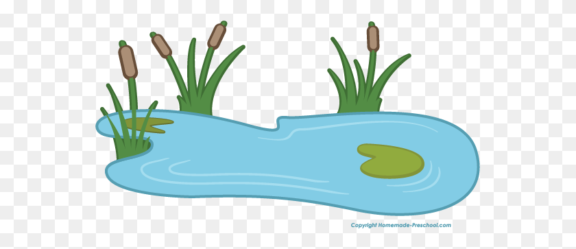561x303 Pond Clip Art - Plants Clipart