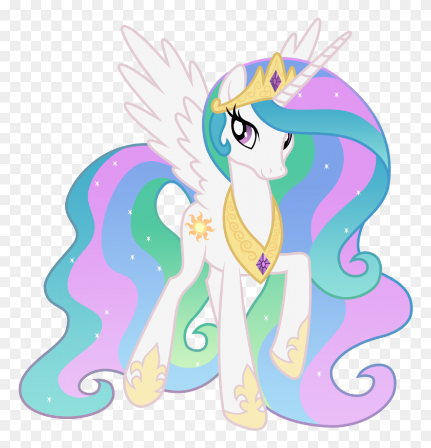 900x940 Pony Clipart Princess - My Little Pony Clip Art Free
