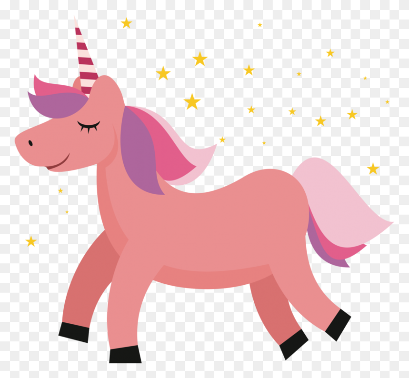 818x750 Pony Unicornio - Pony Clipart