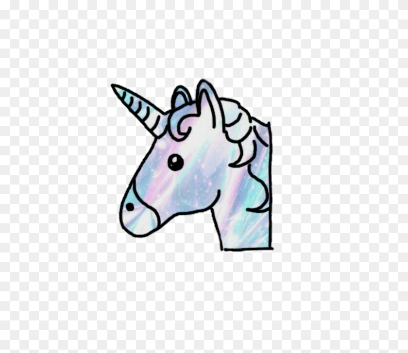 500x667 Пони Unicornio Emoji Tmblr - Unicornio Clipart