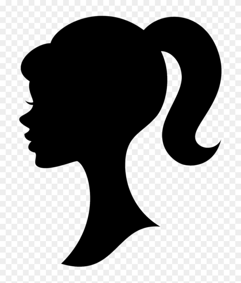 1600x1900 Ponytail Clipart Clip Art Images - Girl Silhouette Clipart