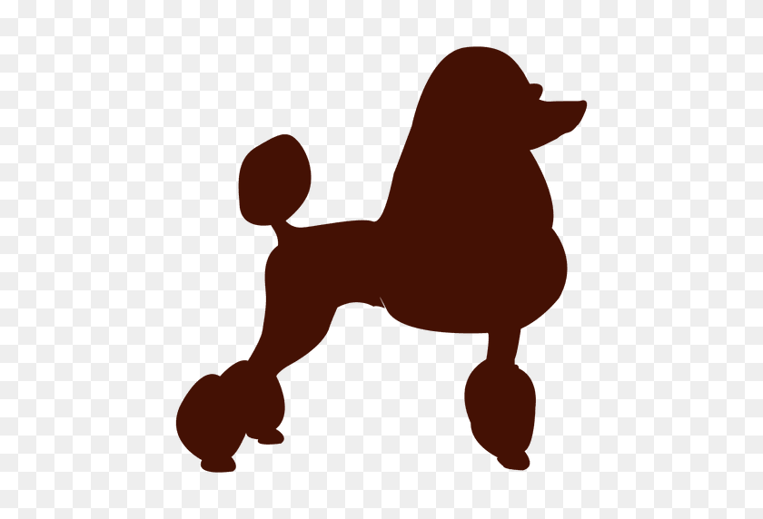 512x512 Poodle Dog Silhouette - Poodle PNG