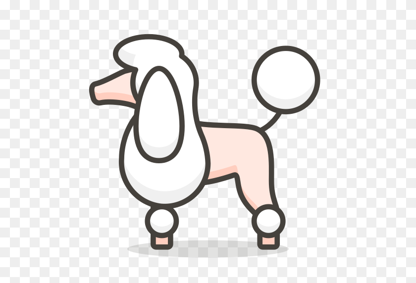 512x512 Poodle Icon Free Of Free Vector Emoji - Poodle PNG