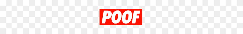 190x60 Poof - Poof PNG