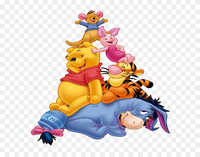 600x600 Pooh And Friends Clipart - Eeyore Clipart