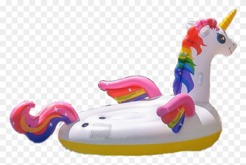 1524x990 Pool Floaty Unicorn Sun Water Summer White Rainbowhair - Floaties Clipart