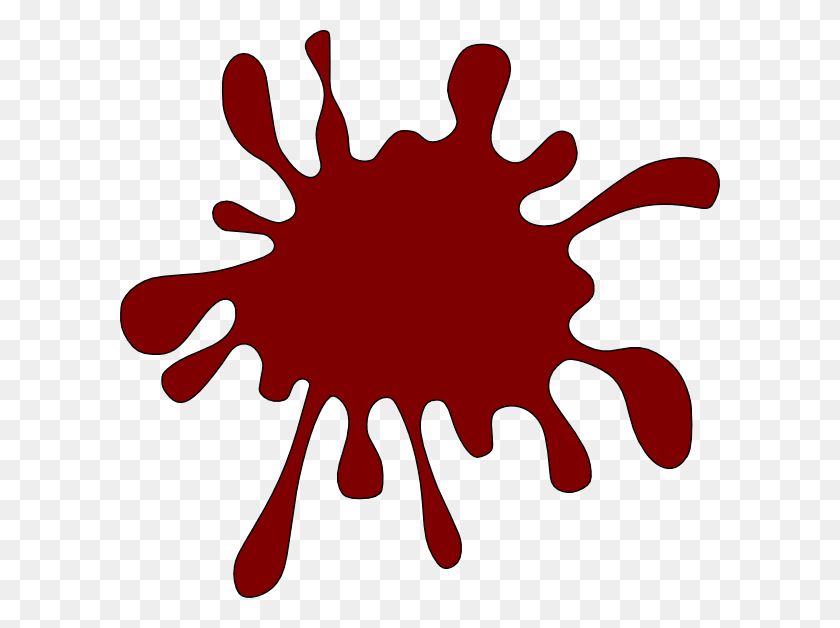 600x568 Pool Of Blood Clipart - Pool Of Blood PNG