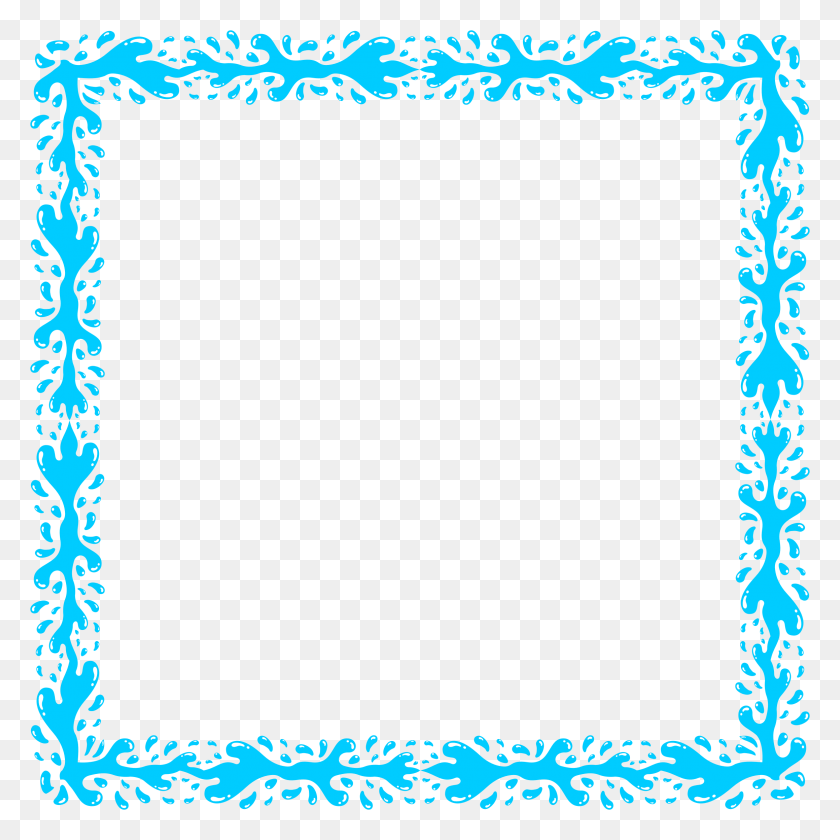 2318x2318 Pool Party Clipart Borders - Party Border Clipart