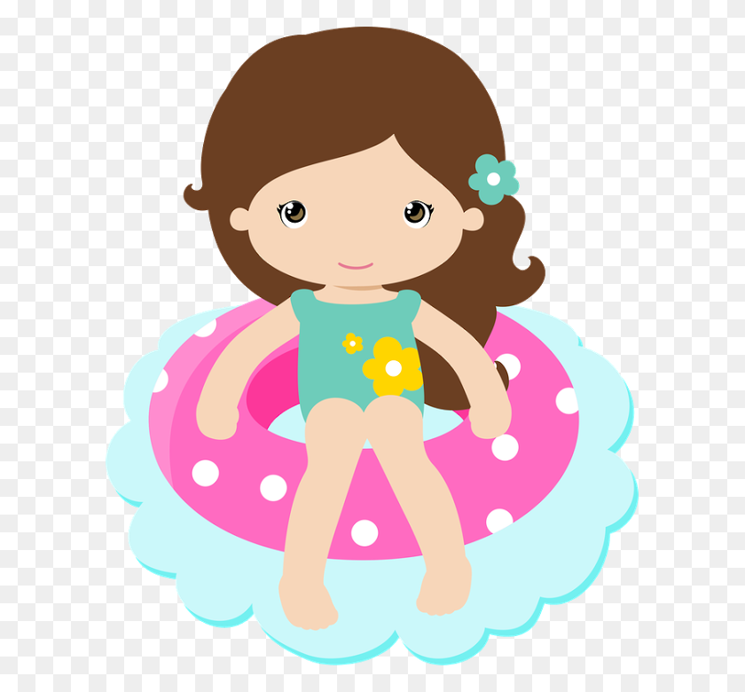 601x720 Pool Party Menina Png Png Image - Pool Party PNG
