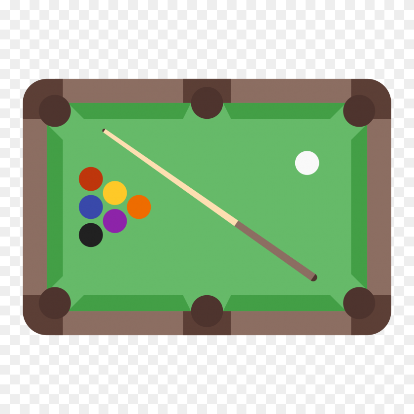 1600x1600 Pool Table Icon - Pool PNG