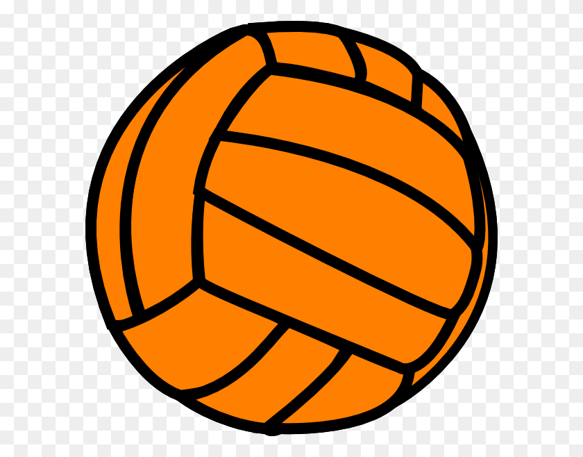 594x598 Pool Volleyball Clipart - Volleyball Player Clipart Black And White