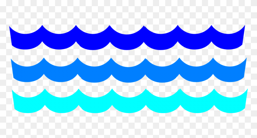 960x480 Pool Waves Clip Art Clipart - Water Waves Clipart