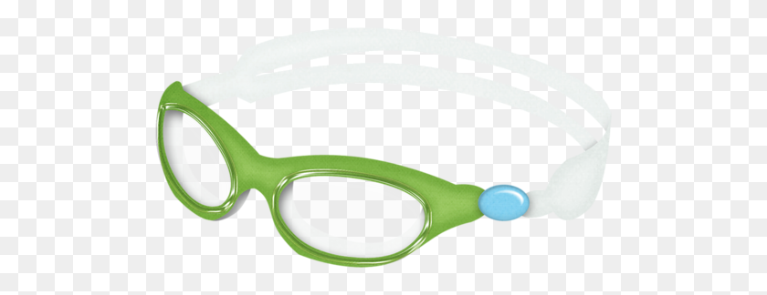 500x264 Poolparty - Swimming Goggles Clipart