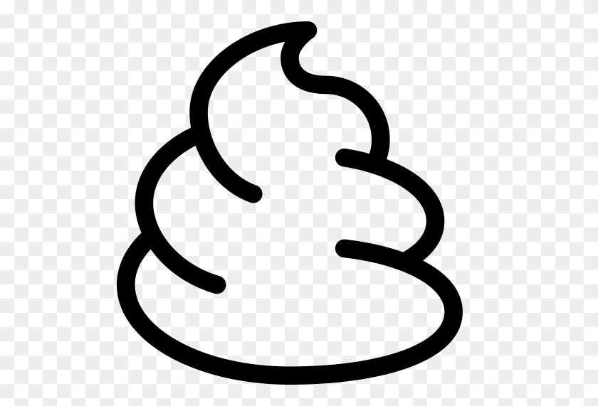 512x511 Poop, Cream, Poo Icon With Png And Vector Format For Free - Shit PNG