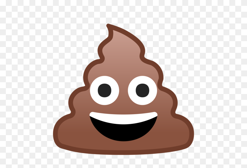 512x512 Poop Emoji - Poo Emoji PNG