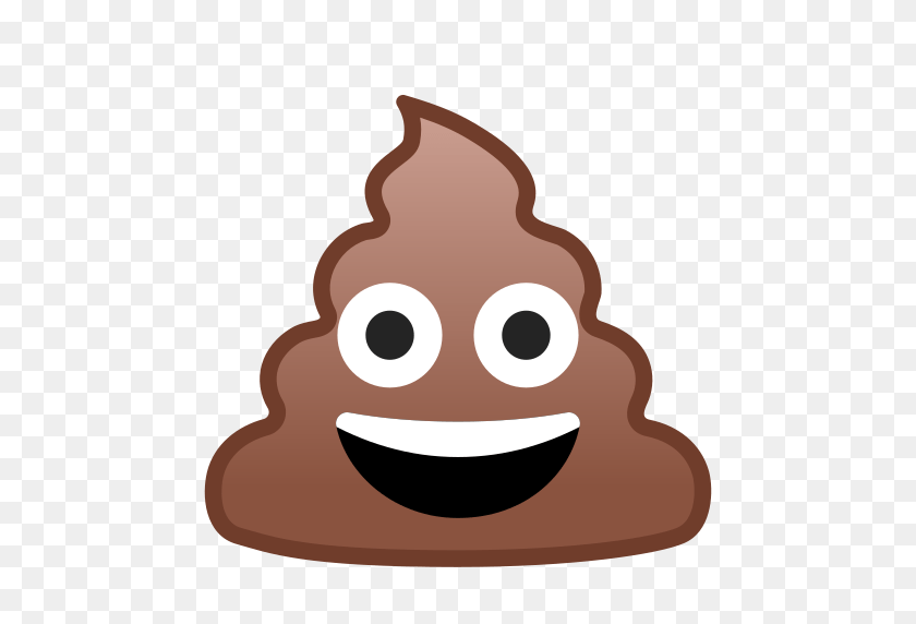 512x512 Poop Emoji, Означающий С Картинками От А До Я - Дерьмо Emoji Png