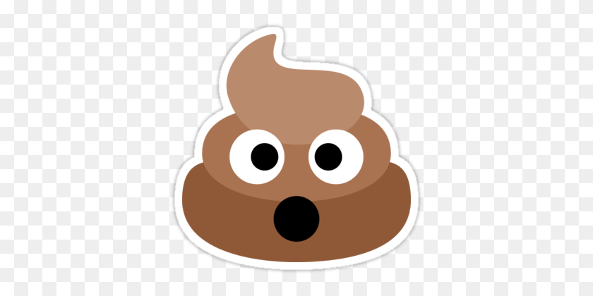 375x360 Poop Emoji Png - Free Poop Clipart