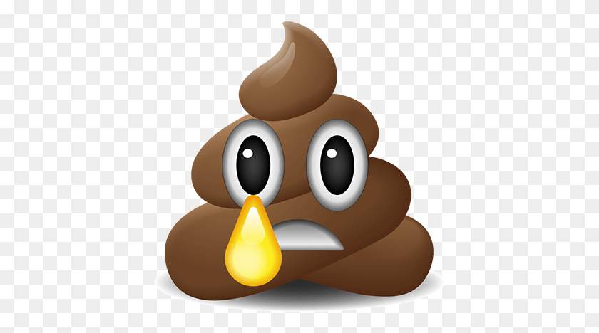 408x408 Poop Emoji Stickers - Poop Emoji Clipart